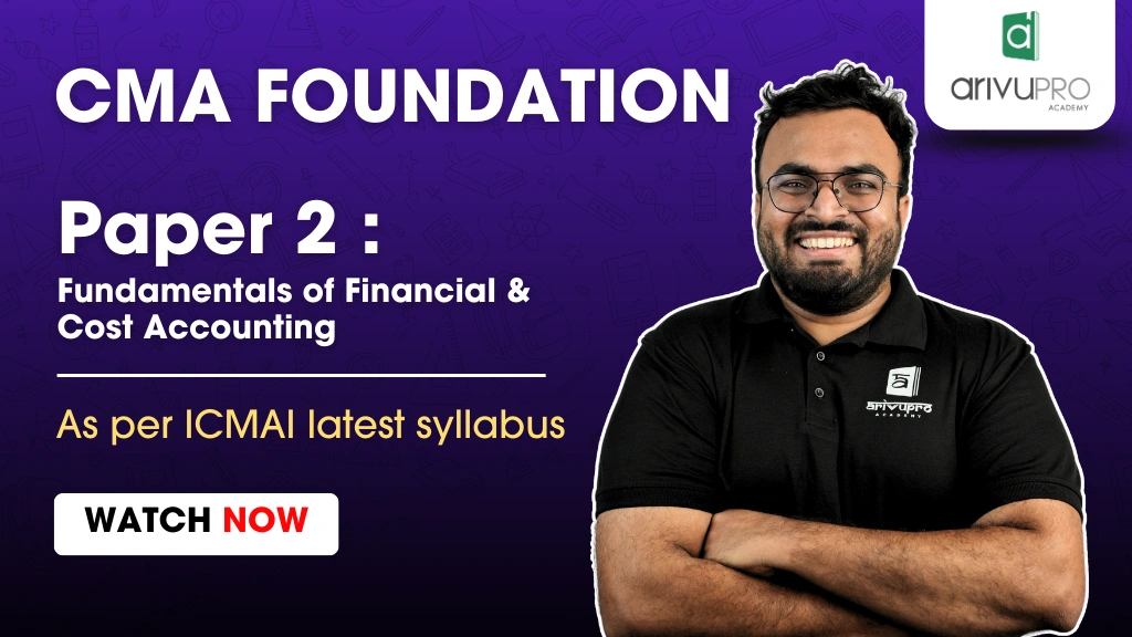 CMA Foundation Online Coaching | CMA Foundation Classes
